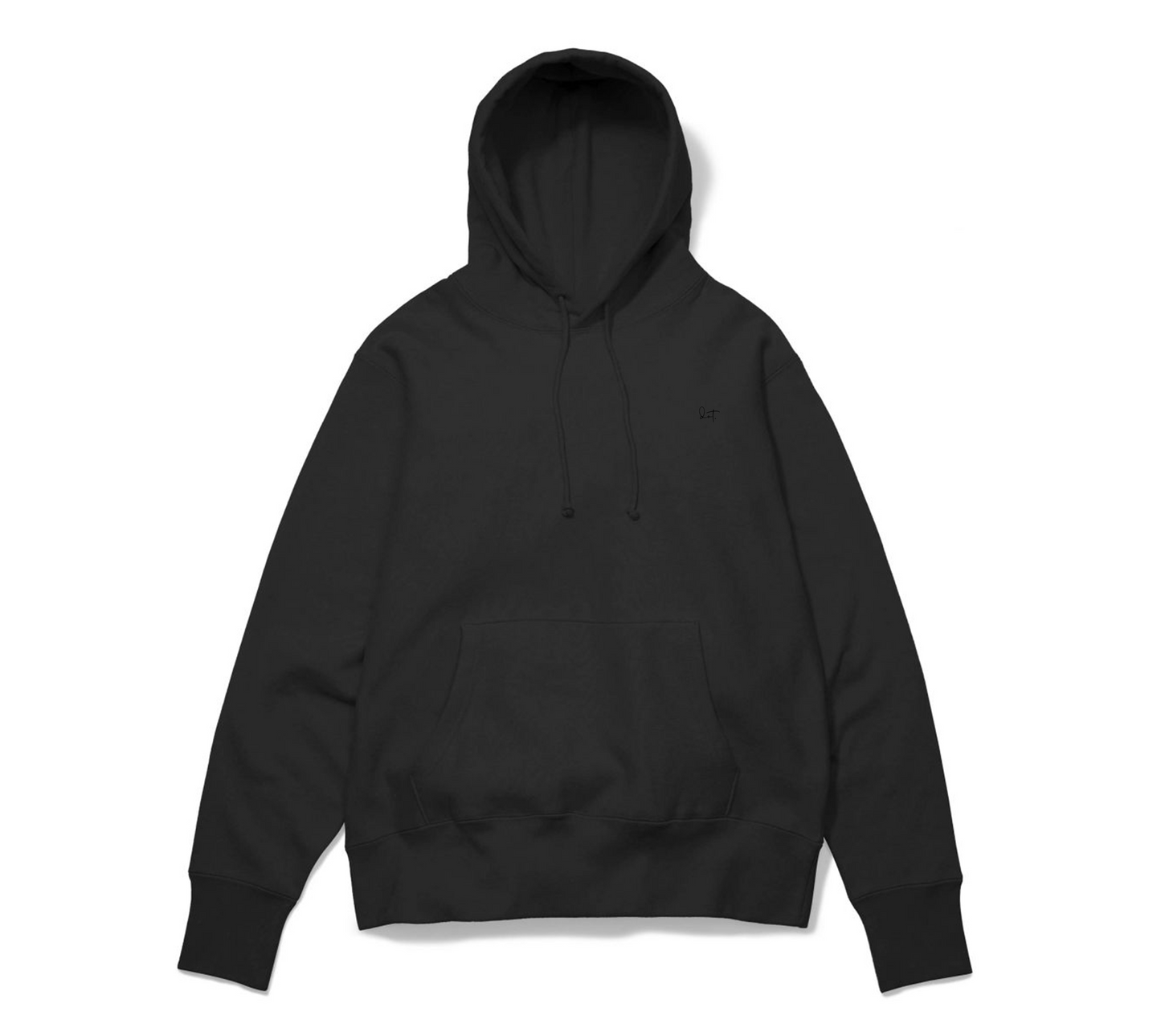 dot. Cropped Embroidered Hoodie